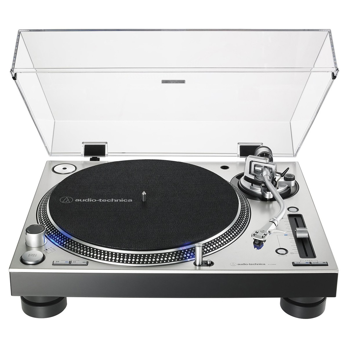 Audio Technica AT-LP140XP Direct Drive DJ Turntable Silver