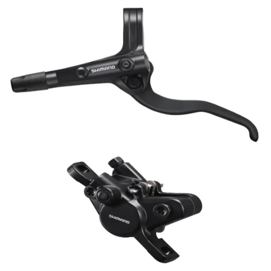 Shimano BR-MT400/BL-MT400 Bled Brake Lever/Caliper Rear Left Hand