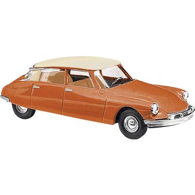 Busch 48019 H0 Car Citroën DS19 two-color, orange/cream