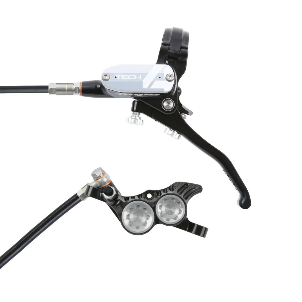 Hope Tech 4 V4 Brake Lever/Calliper Black/Silver